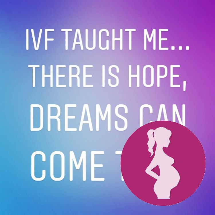 I know there is a long way to go still but IVF has given me the hope that I never thought I would ha…