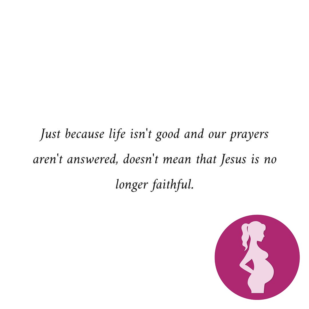 Just because our dreams, hopes, or prayers were not answered, doesnt mean that Jesus is no longer …