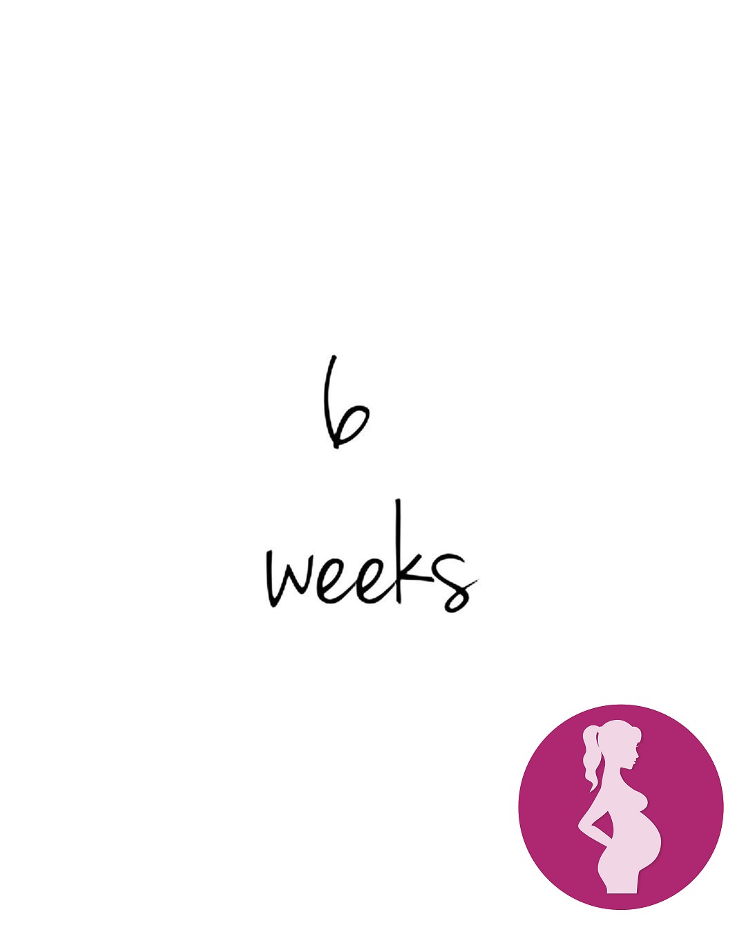 6 WEEKS Today we are 6 weeks I havent had any nausea or food aversions yet, but Im al…